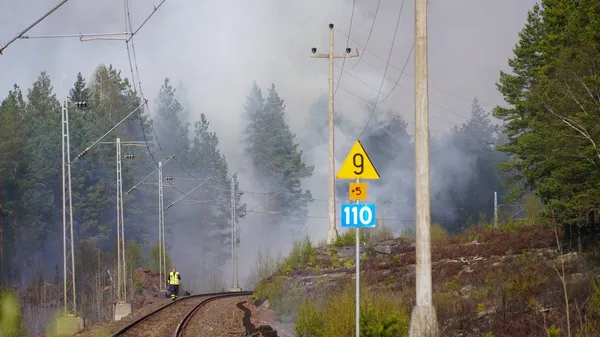 Sørlandsbanen stengt på ubestemt tid